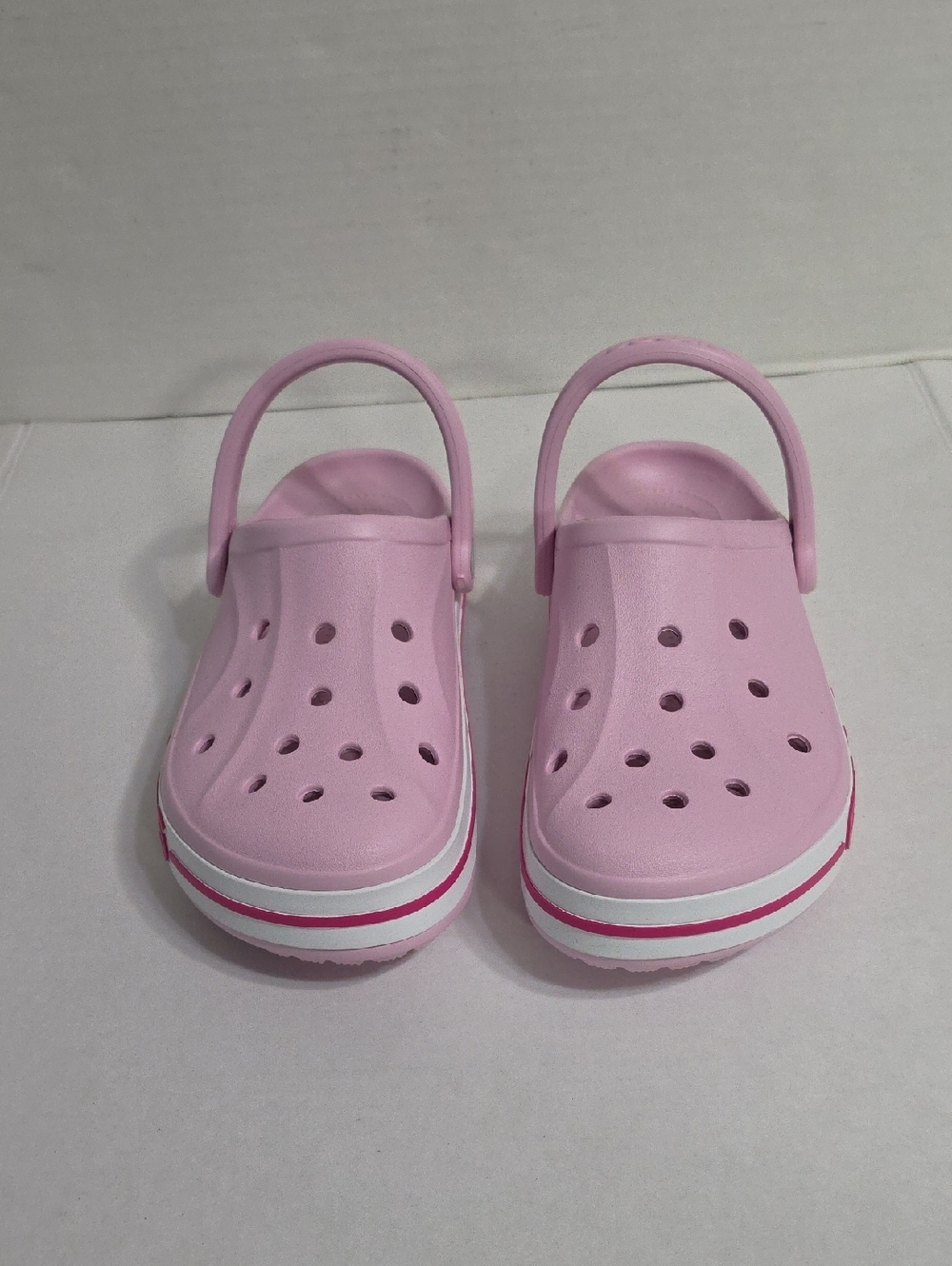 CROCS Bayaband Clog In Ballerina Pink Sandal with Heel Strap Size 9 *NWOT* - Picture 2 of 6